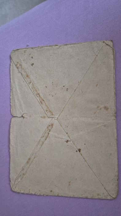 Koperta, pismo, akt zgonu, Dachu 1942 oryginał