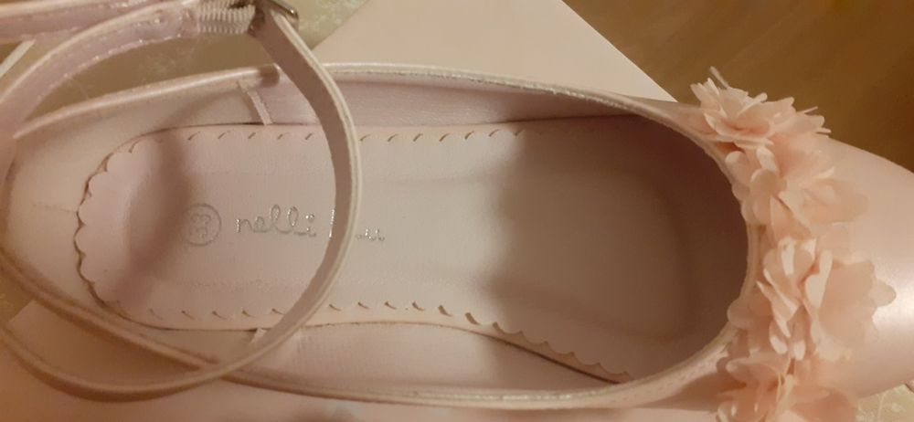 Pantofelki balerinki roz.33