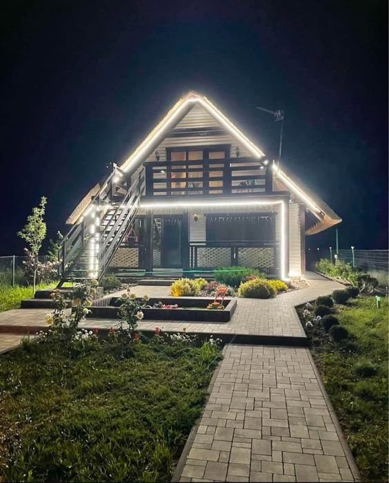 Косино «Котедж Під Очеретом» Кімнати Будинок Відпочинок Термальні Води