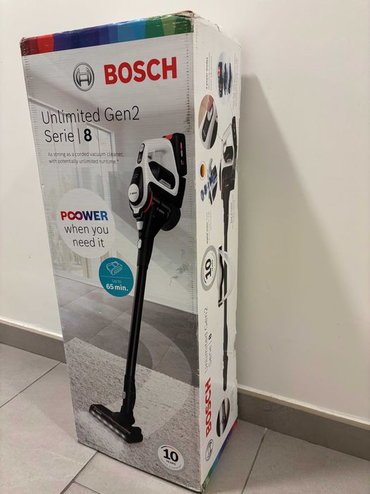 Aspirador Vertical BOSCH BBS8214 Unlimited 8 Gen 2