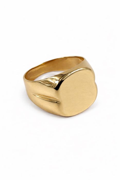 Złoty sygnet rozmiar 20