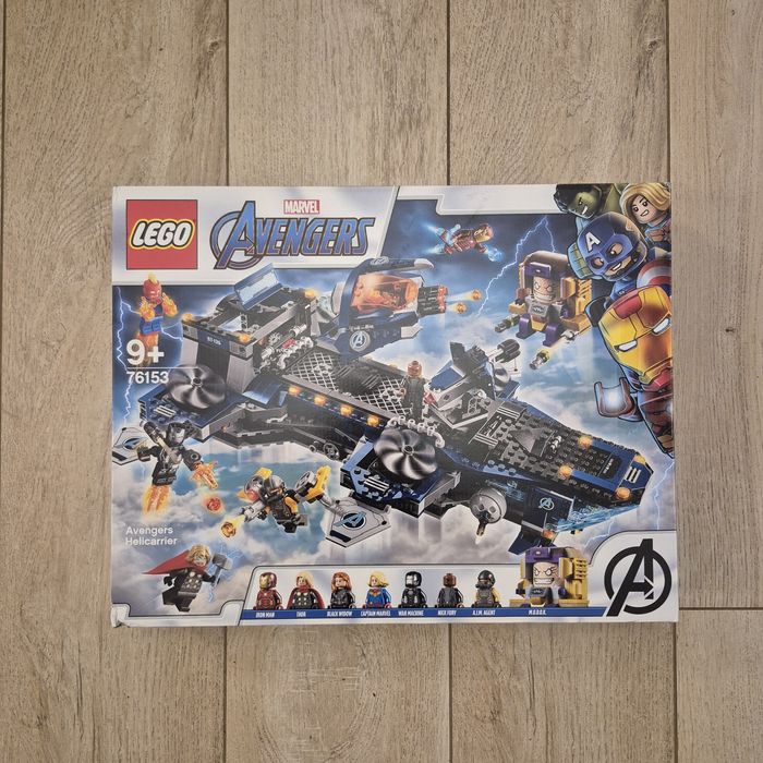 Zestaw LEGO 76153 Marvel Super Heroes Avengers Lotniskowiec