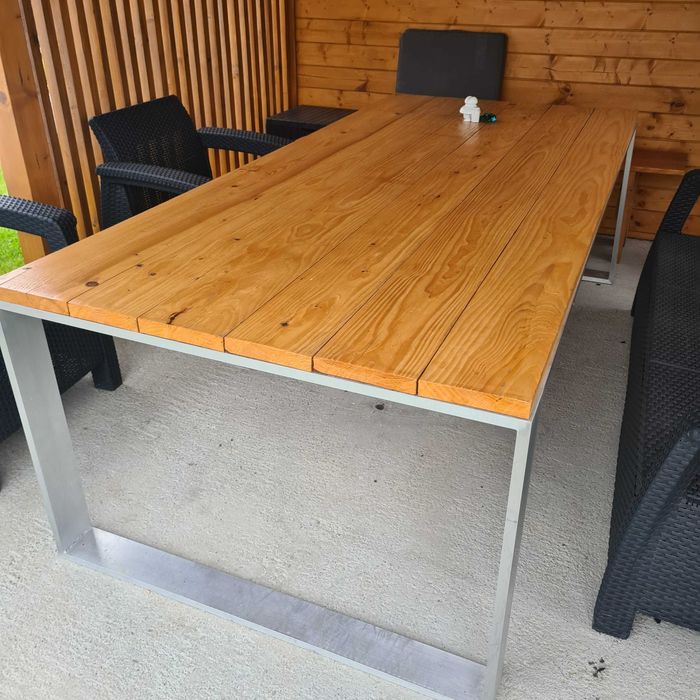 Stoł ogrodowy  aluminiowy 240x110 cm