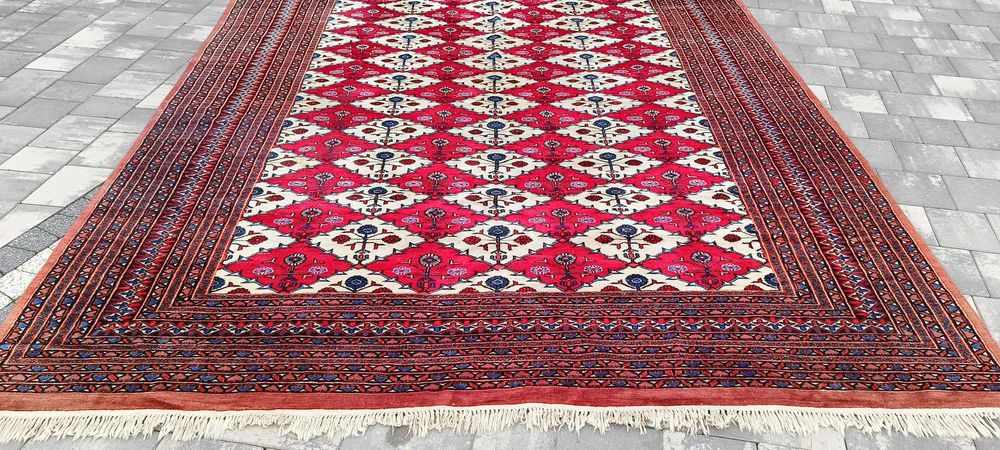 Sirjan dywan wełniany ręcznie tkany 323 x 224 cm perski piękny