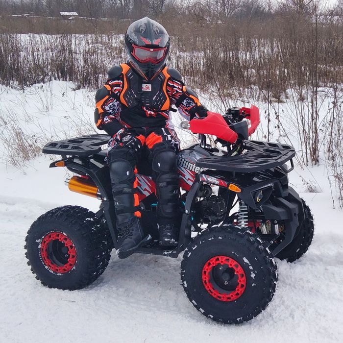 ЭКСКЛЮЗИВ!! Акция! Hunter BUGATTI-125! НОВЫЕ квадроциклы 125 куб.см.!