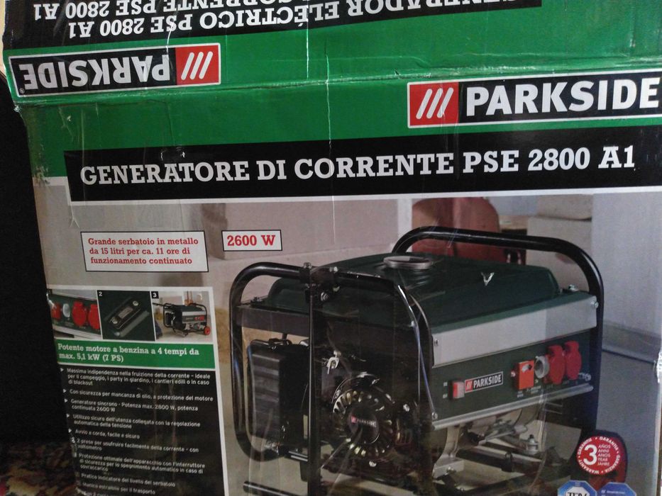 Новий генератор Parkside PSE 2800 A1.