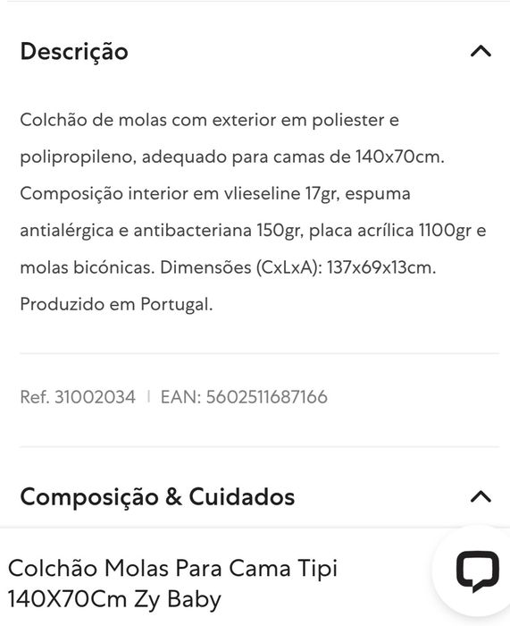 Cama zippy + colchão NOVOS