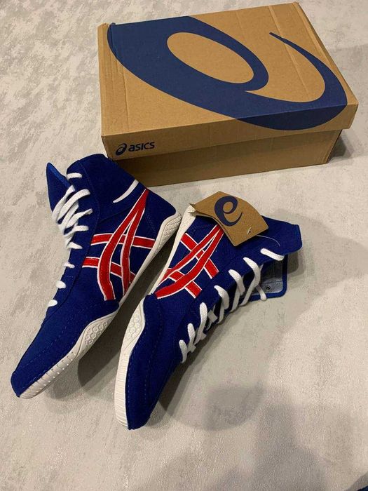 Борцовки Tiger  синие