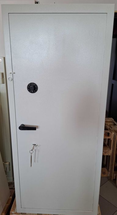 Sejf szafa pancerna metalowa Novcan, 170 kg, jedna skrytka, dwa zamki