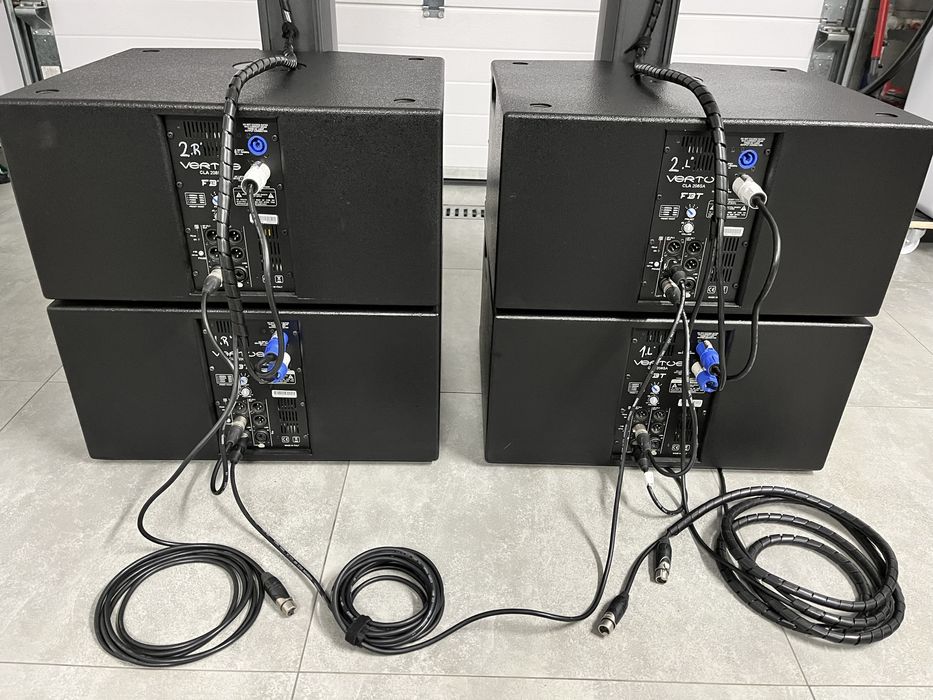 FBT Vertus zestaw 3400W 4 szt. CLA208SA + 2 szt. CLA-604-A + pokrowce