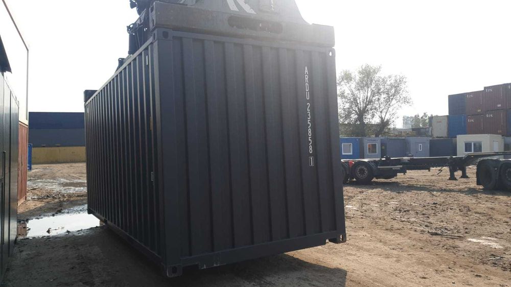 Kontenery morskie 20DV/DC OW, grafitowe RAL7016 - sprzedam AB