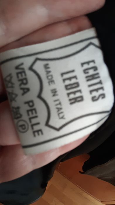 Удлинённая кожаная мужская куртка-жакет. Италия