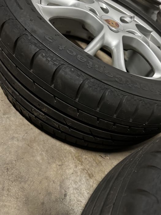 Jantes porsche 17 com pneus