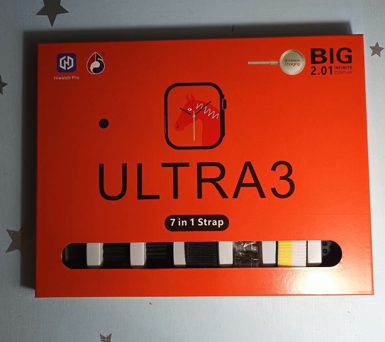 Smart Watch com 7 braceletes