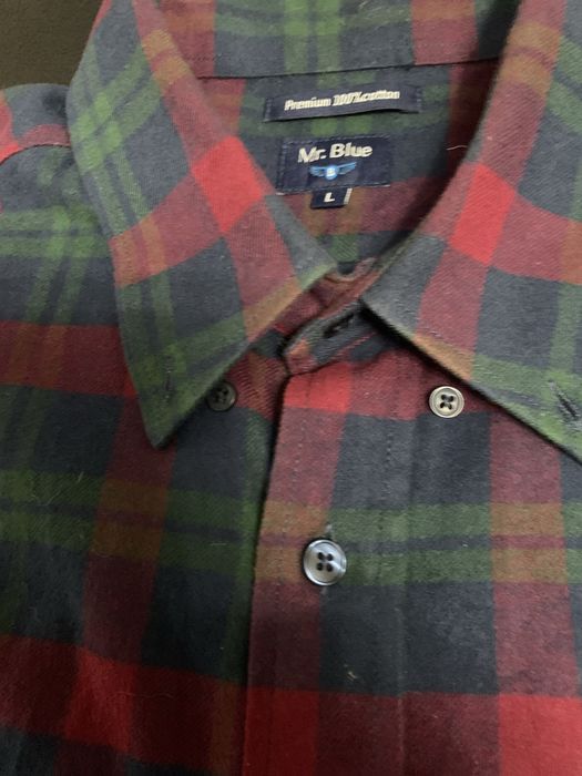 Camisa mr blue de manga comprida