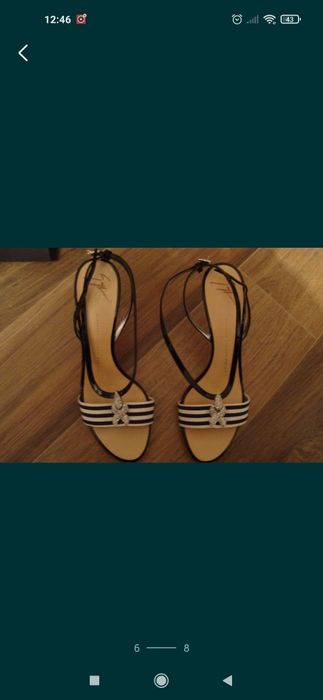 Sandałki rozmiar 39 Giuseppe Zanotti