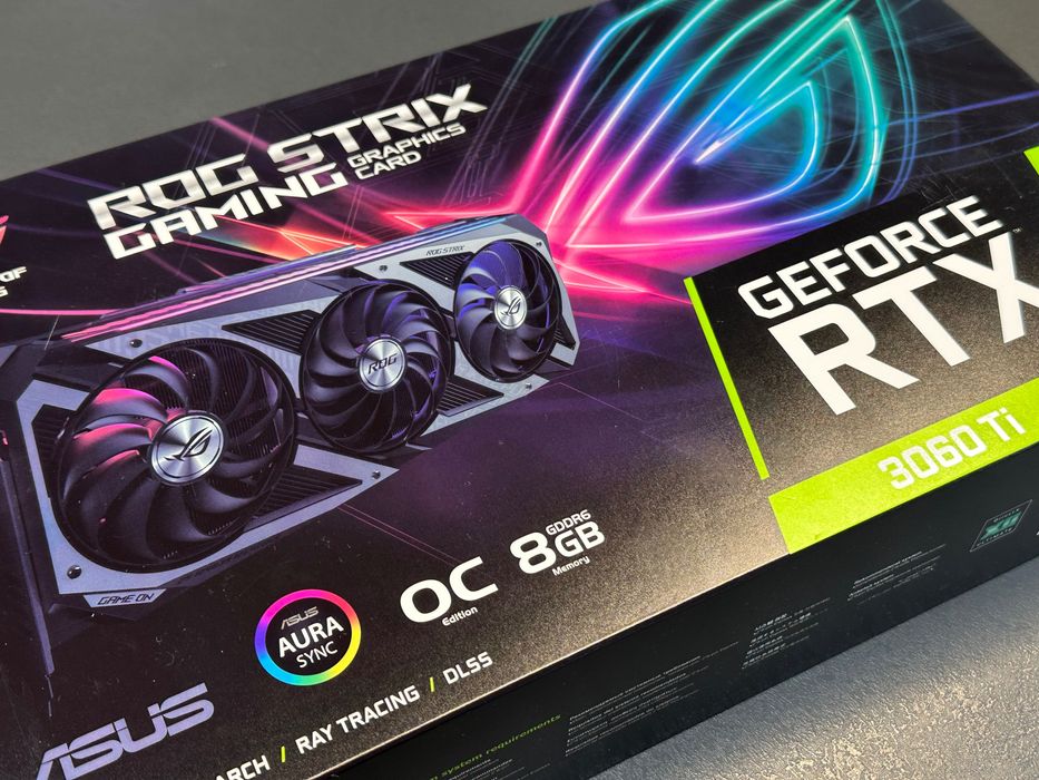 Відеокарта ASUS ROG Strix GeForce RTX 3060 Ti V2 Gaming OC
