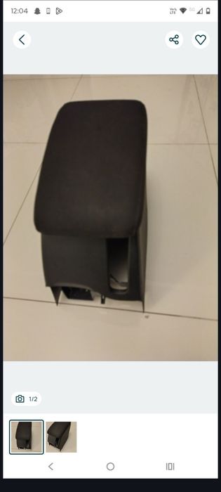 Podłokietnik VW Golf 6