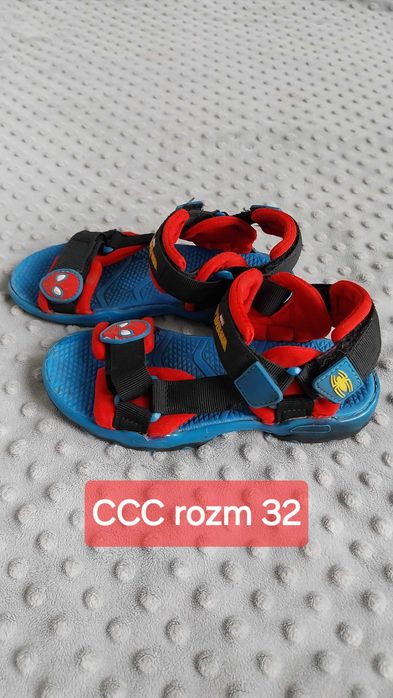 Sandały chłopięce Spider-Man CCC rozm 32 Szybka wysyłka