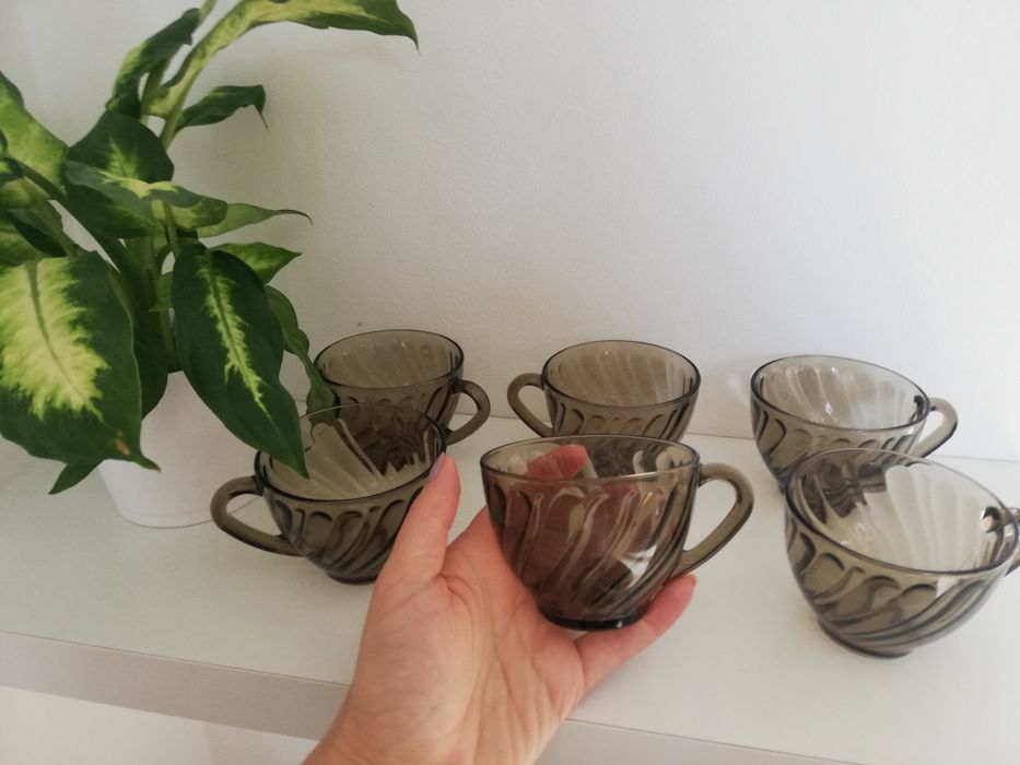 6 filiżanek do kawy Duralex