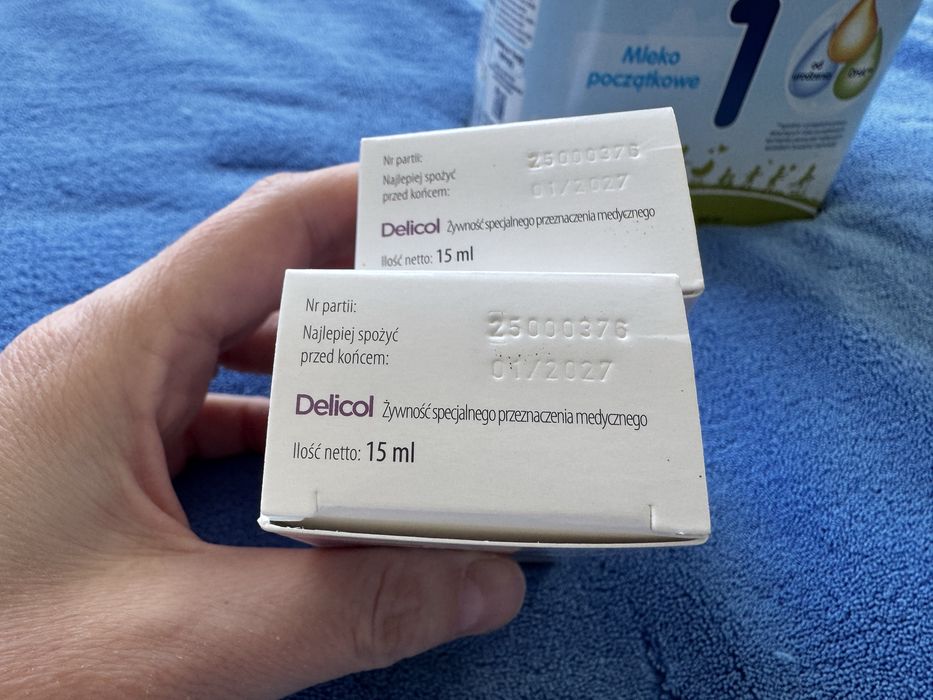 Delicol dwa opakowania krople