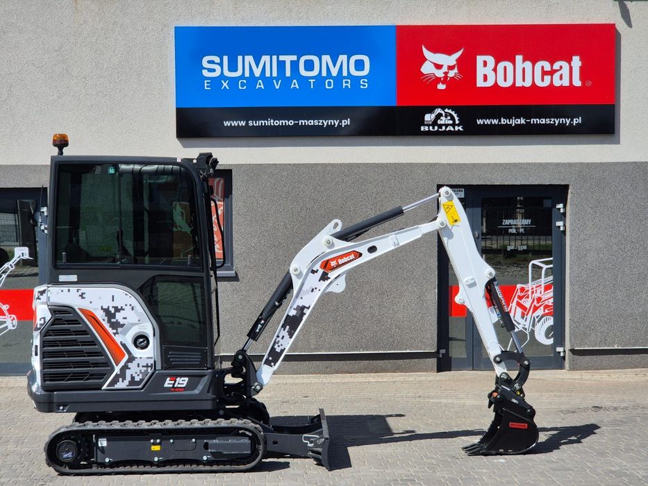 Bobcat E19  Niepowtarzalny - Wyjątkowy - BOBCAT E19 R2 Series