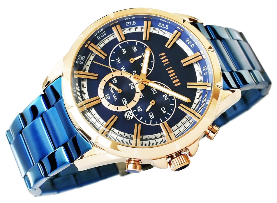 zegarek męski paul lorens pl13605b-6f3