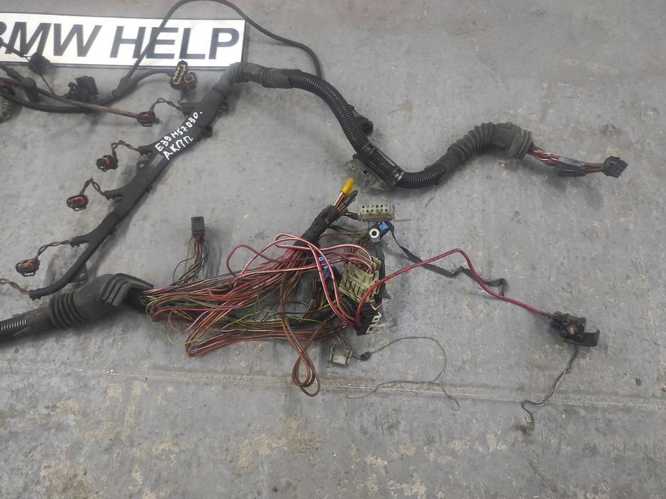 Проводка Двигателя ДВС M57 D30 акпп БМВ Е39 Автомат Разборка BMW HELP