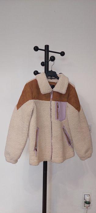 Casaco de pelo da Pull & Bear