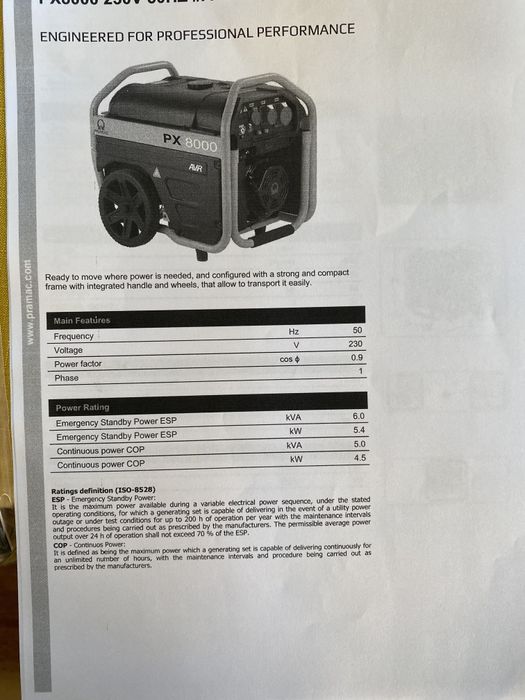 Sprzedam agregat Pramac