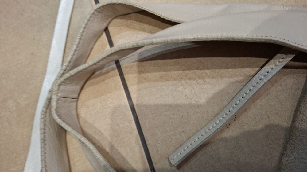 Torba worek skóra prawdziwa miękka wymiary na zdjęciach