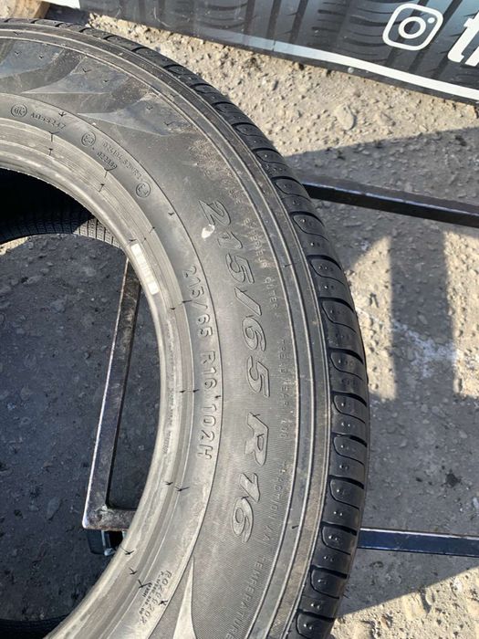 Шини нові 215/65 R16 пара Pirelli літо нові