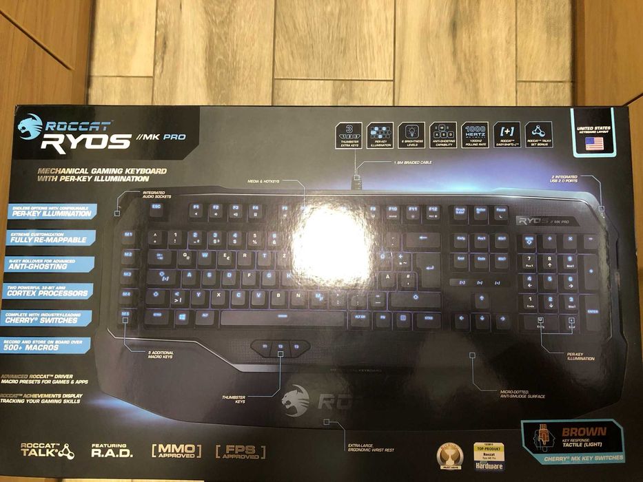 Roccat Ryos MK Pro Bronze Switch