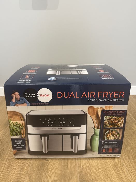 Мультипіч (Аерогриль) TEFAL Dual Easy Fry  EY90JDE1