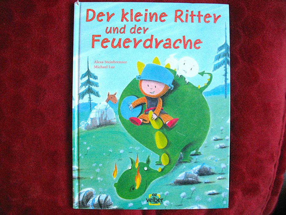 Der kleine Ritter und der Feuerdrache - książka niemiecka dla dzieci