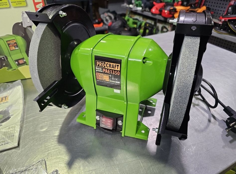 Мощный точильный станок Точило ProCraft PAE1350 200мм Камни Гарантия