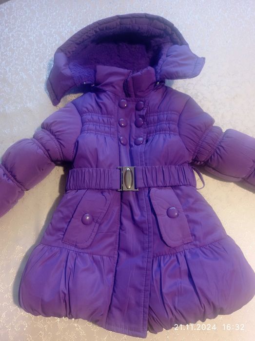 Куртка зимова для дівчинки