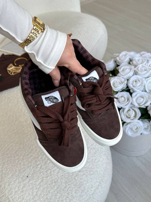 Жіночі кросівки Vans KNU Skool Brown