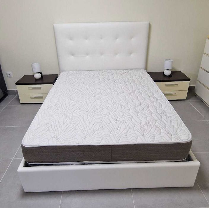 Camas de Casal Estofadas de Luxo 199€ Disp. em Várias Cores! 190x140m!