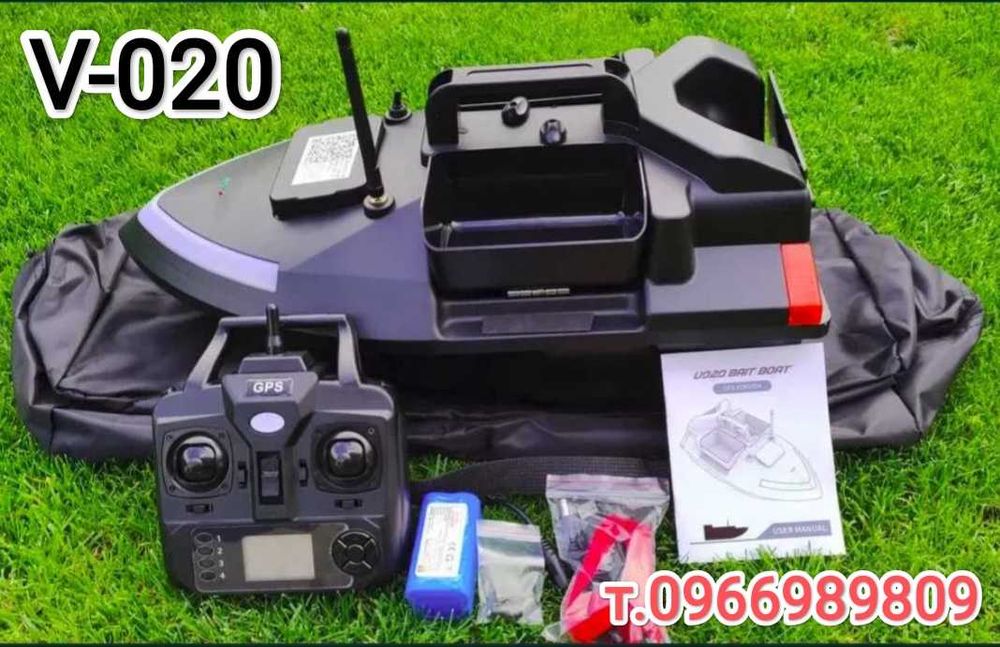 Кораблик V-020 GPS (12000mAh) для прикормки