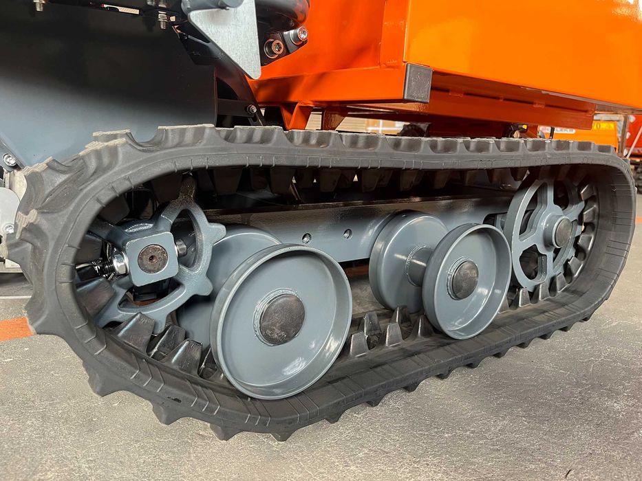 Mini dumper de largatas DELEKS® MD-500EL – Motor Lifan 6.5 cv – 300 kg