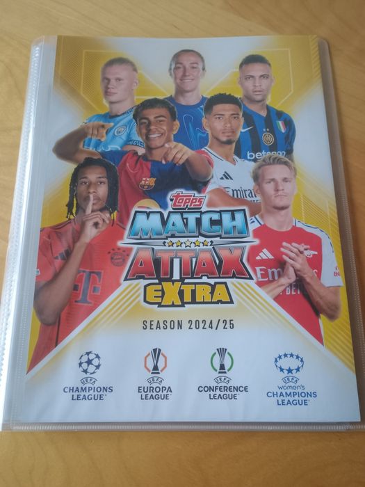 album Match Attax extra plus karty