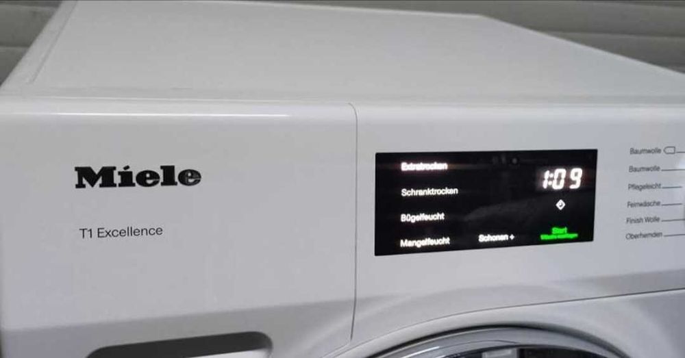 Сушильная машина 8 кг А+++ Миле Miele TEF 655 WP тепловой насос