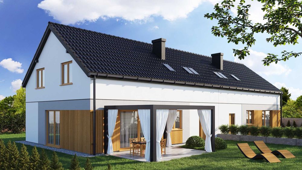 Dom bliźniak 152m2 - ul. Owsiana