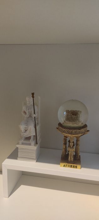Estatueta Zeus Grécia trazida de Atenas