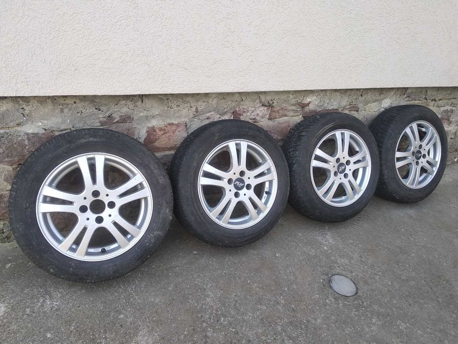Диски PLW 4х100  ET38 6,5j Dunlop зима 185/65/15  4-5мм RENAULT VW FIAT Doblo NISSAN OPEL MAZDA