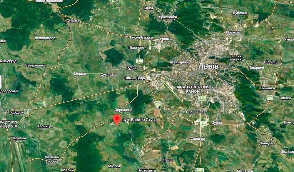 Продаж земельної ділянки. с. Ставчани. вул. Стуса-10км. від Львова