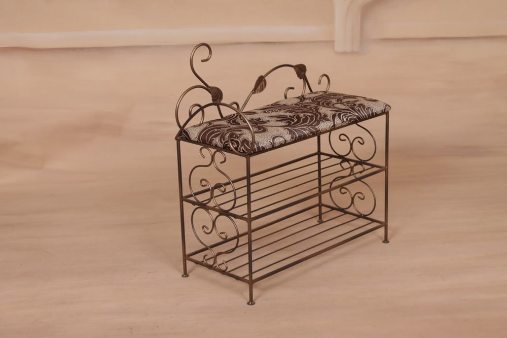 Банкетка с полками для обуви, полка для обуви, прихожая, пуф