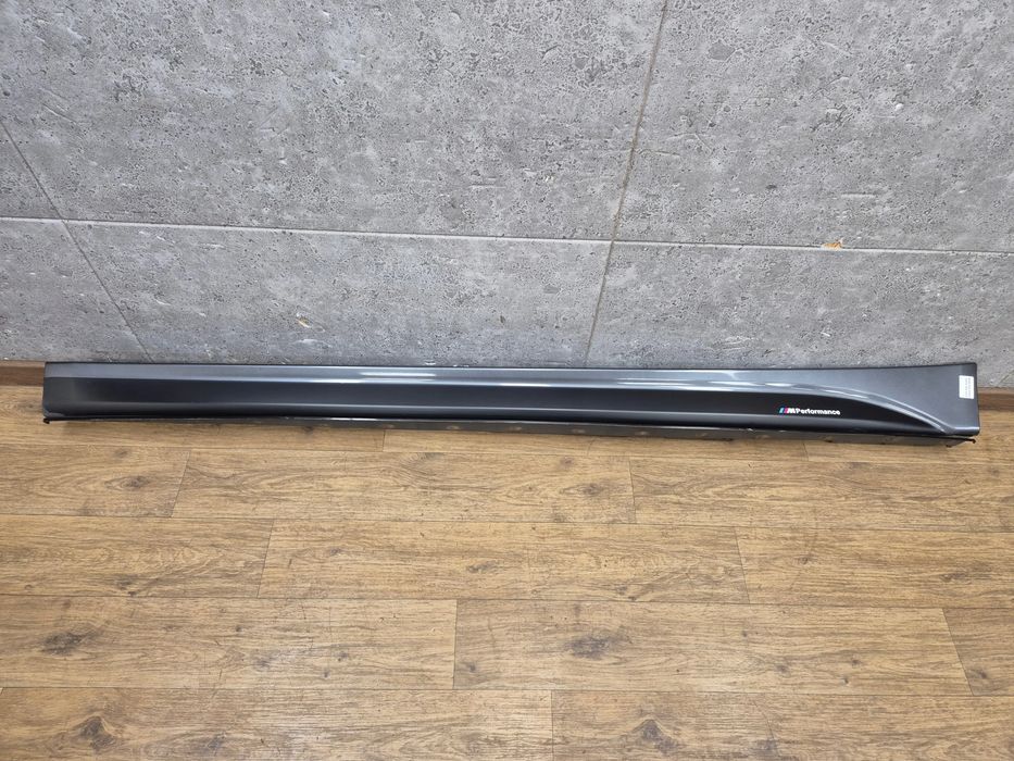 BMW F30 F31 Próg Lewy Z Dokładką M-Pakiet Nakładka Progowa B39 8054271