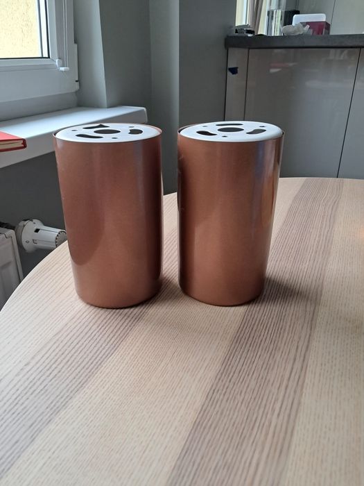 Dwie lampy sufitowe downlight tuba plafon